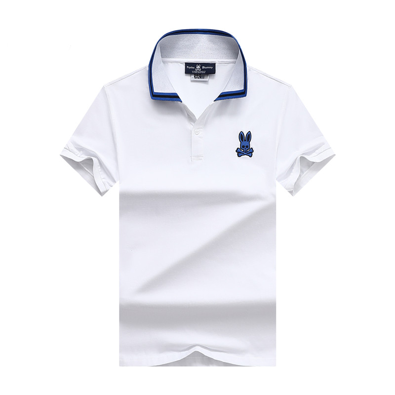 Mens Polos combed cotton Summer Clothing Cotton Short Sleeve Business Design Animal pattern Psycho Bunny Top T Shirt Casual Striped Designer Breathable Clothes 23, White
Mens Polos combed cotton Summer Clothing Cotton Short Sleeve Business Design Animal pattern Psycho Bunny Top T Shirt Casual Striped Designer Breathable Clothes 23, White