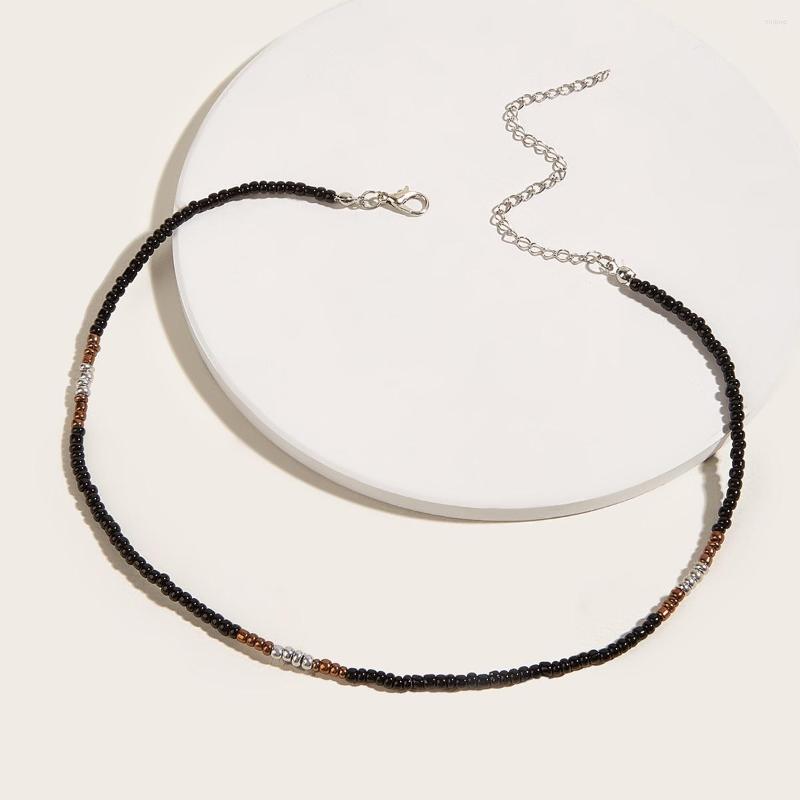 Chains Summer Boho Rice Beads Cute Pearl Necklace Colorful Beaded Charm Personality Short Collar Ladies Vacation Jewelry
Chains Summer Boho Rice Beads Cute Pearl Necklace Colorful Beaded Charm Personality Short Collar Ladies Vacation Jewelry