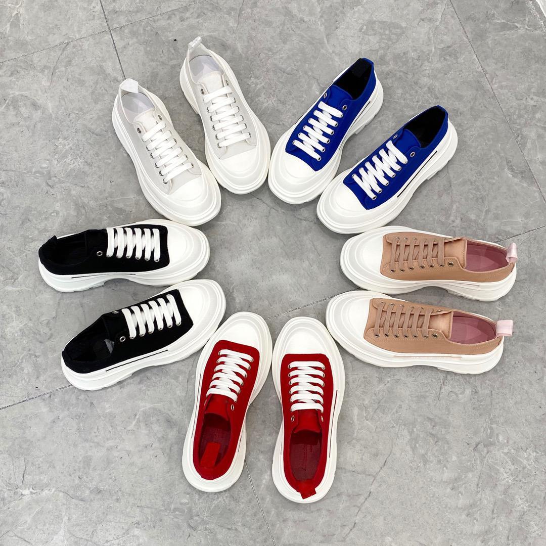 NEW McQueens Designer Shoes Tread Slick lace up sneaker Casual Shoes women canvas Sneakers low platform leather rubber lace-up Woman Trai Yc, No.1- black white
NEW McQueens Designer Shoes Tread Slick lace up sneaker Casual Shoes women canvas Sneakers low platform leather rubber lace-up Woman Trai Yc, No.1- black white