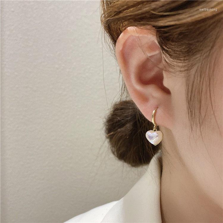 Hoop Earrings Fashion Colorful Love Heart-modeling Pearl Drop For Women Sweet Style Accessories Girl Party Gift Jewelry
Hoop Earrings Fashion Colorful Love Heart-modeling Pearl Drop For Women Sweet Style Accessories Girl Party Gift Jewelry