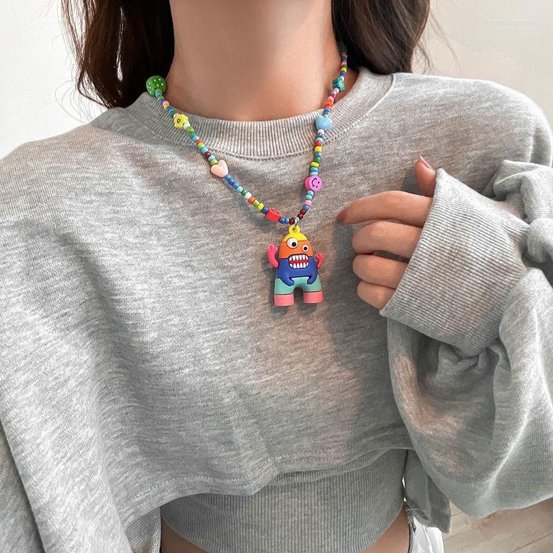 Pendant Necklaces Summer Bohemian Girls Beaded Vintage Fashion Accessories Party Cute Jewelry Statement Necklace Cartoon Chains
Pendant Necklaces Summer Bohemian Girls Beaded Vintage Fashion Accessories Party Cute Jewelry Statement Necklace Cartoon Chains