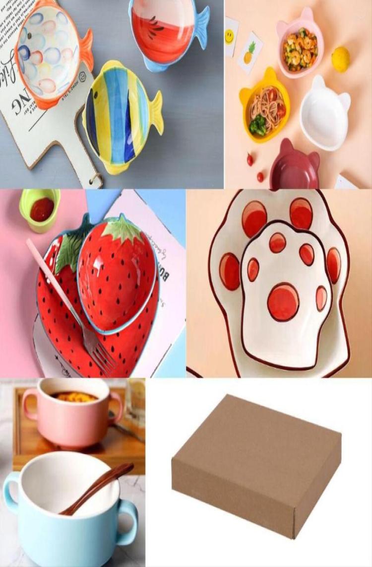 Bowls Korea Creative Ceramic Plate Breakfast Steak Children39s Fruit Dish Cutlery Cartoon Dessert Bowl Household Dishes Tablewa7471239, 09
Bowls Korea Creative Ceramic Plate Breakfast Steak Children39s Fruit Dish Cutlery Cartoon Dessert Bowl Household Dishes Tablewa7471239, 09