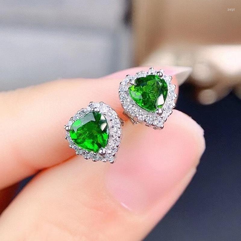 Stud Earrings Exquisite Imitation Emerald Heart Shape Green Zircon For Women Romantic Bridal Wedding Engagement Jewelry Gifts
Stud Earrings Exquisite Imitation Emerald Heart Shape Green Zircon For Women Romantic Bridal Wedding Engagement Jewelry Gifts