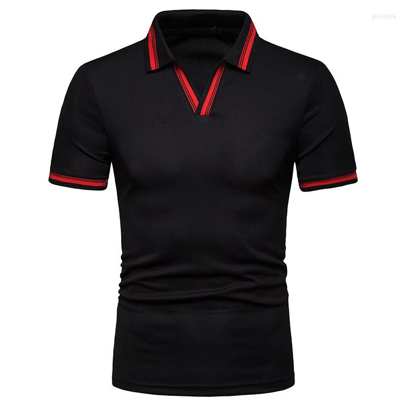 Men' Polos Summer Shirt Mens Cotton V-neck Short Sleeve Slim Fit Tops Tees 2023 High Quality -XXL Solid Color White BlacK
Men' Polos Summer Shirt Mens Cotton V-neck Short Sleeve Slim Fit Tops Tees 2023 High Quality -XXL Solid Color White BlacK