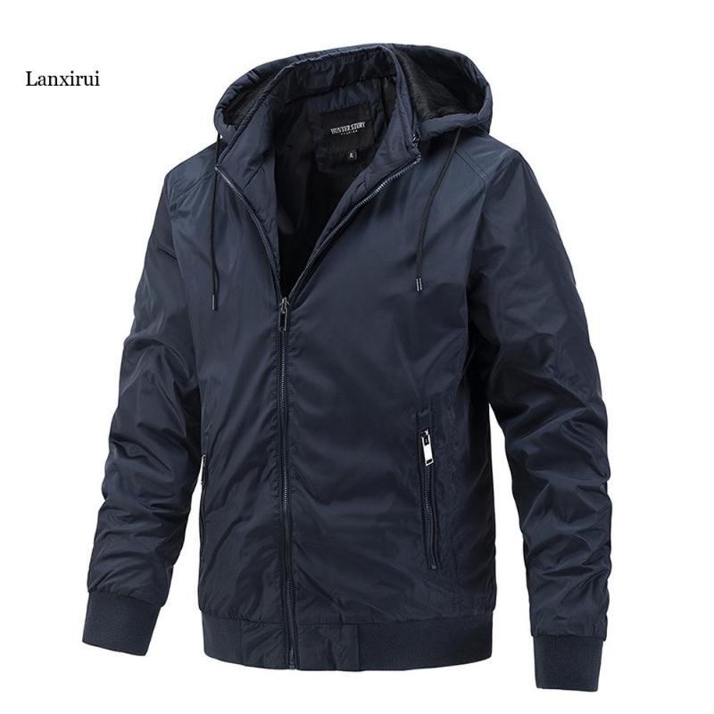 Men's Jackets Windbreaker Jacket Spring And Autumn Men Outdoor Military Solid Color Hooded Hoodie Polyester CoatMen's, Black
Men's Jackets Windbreaker Jacket Spring And Autumn Men Outdoor Military Solid Color Hooded Hoodie Polyester CoatMen's, Black