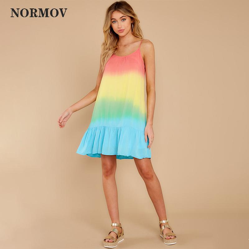 Casual Dresses NORMOV Spaghetti Strap Sexy Summer Dress For Women Clothing 2023 Tie Dye Sleeveless Print Strapless Mini Elegant, Multicolor
Casual Dresses NORMOV Spaghetti Strap Sexy Summer Dress For Women Clothing 2023 Tie Dye Sleeveless Print Strapless Mini Elegant, Multicolor