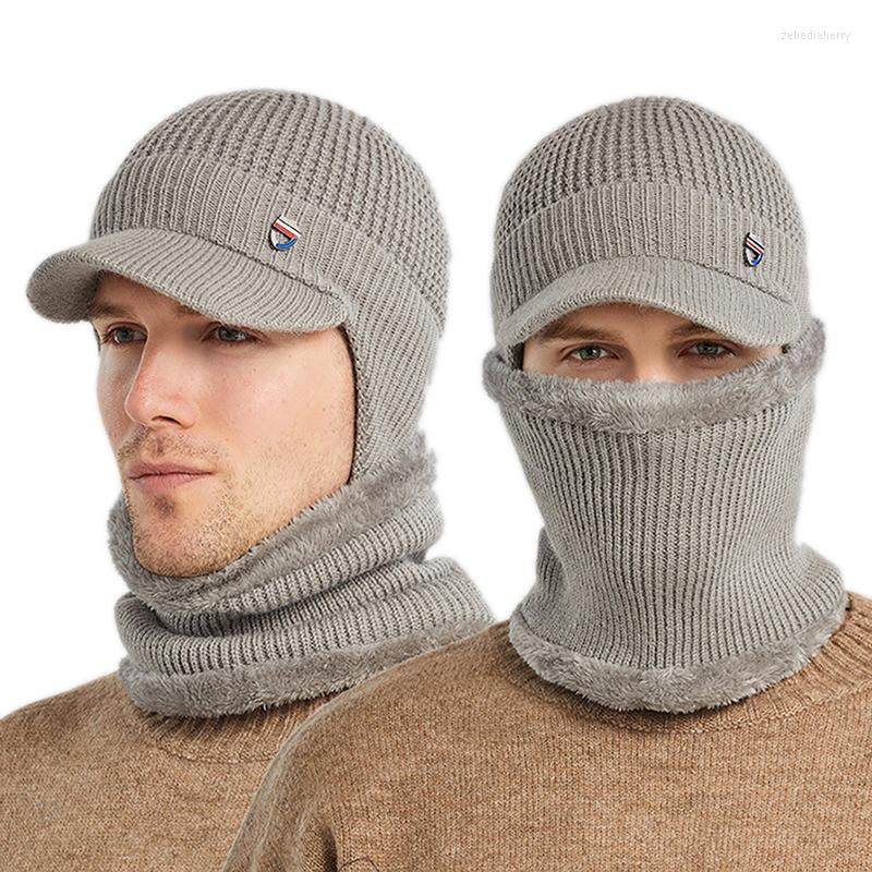 Berets Winter Men Hat Outdoor Ear Protection Warm Thick Bicycle Knitted Cap Scarf Windproof Sports, Black
Berets Winter Men Hat Outdoor Ear Protection Warm Thick Bicycle Knitted Cap Scarf Windproof Sports, Black