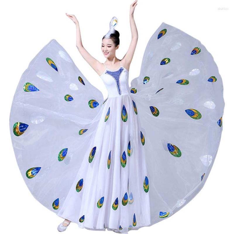 Stage Wear Adult Bullfighting Perofrmance Gypsy Spanish Dress Women Girl Flamenco Big Wing Ballroom Peacock Fancy Chiffon, 360degree
Stage Wear Adult Bullfighting Perofrmance Gypsy Spanish Dress Women Girl Flamenco Big Wing Ballroom Peacock Fancy Chiffon, 360degree