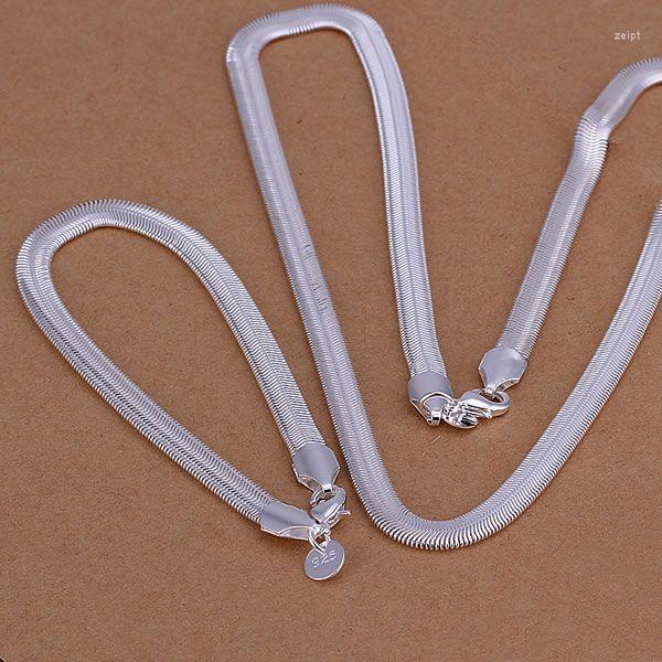 Necklace Earrings Set S084 Wholesale Jewelry Fashion 6Mm Flat Snake Bone Two-Piece, Picture shown
Necklace Earrings Set S084 Wholesale Jewelry Fashion 6Mm Flat Snake Bone Two-Piece, Picture shown