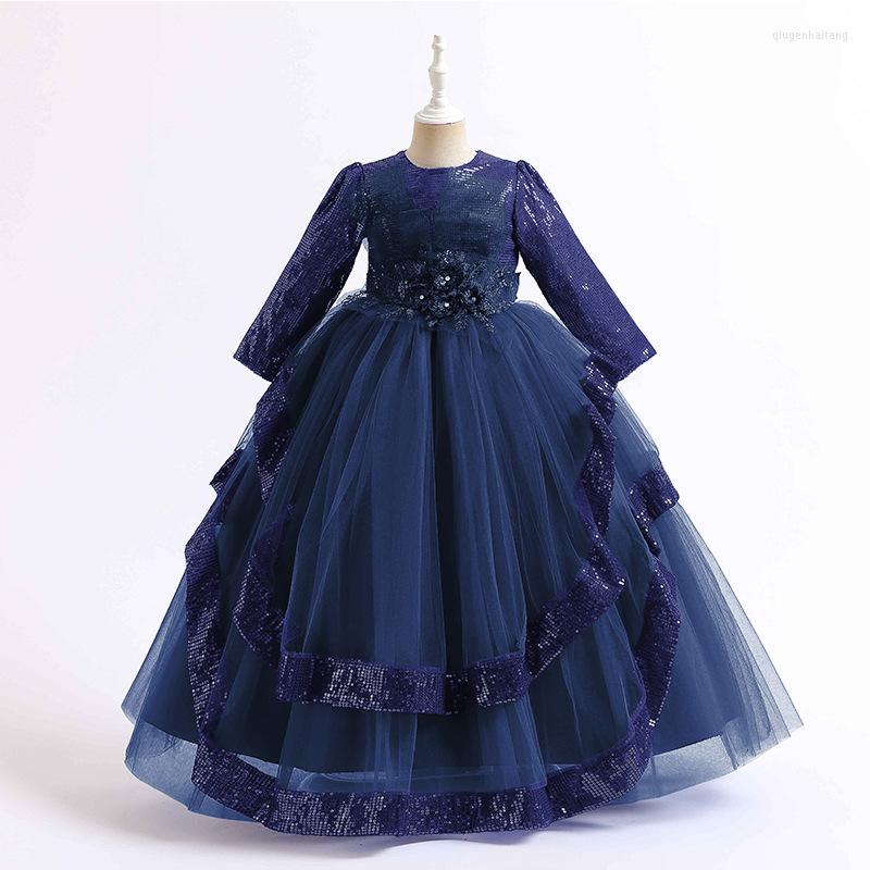 Girl Dresses Long Appliques Sequins Ballgown Sleeves Flower Dress Pageant Birthday Communion Gowns For Wedding Performance 2023, Xh1015-wine
Girl Dresses Long Appliques Sequins Ballgown Sleeves Flower Dress Pageant Birthday Communion Gowns For Wedding Performance 2023, Xh1015-wine