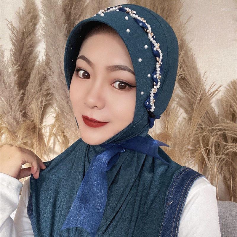 Ethnic Clothing Fashion 2023 Pearls Ribbons Moslem Islamic Girls Instant Hijab Wears
Ethnic Clothing Fashion 2023 Pearls Ribbons Moslem Islamic Girls Instant Hijab Wears