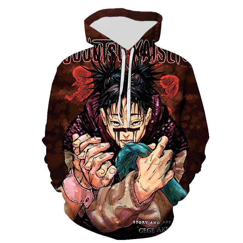 Men's Hoodies & Sweatshirts Streetwear Men Women Children Casual Jujutsu Kaisen 3D Printed Boy Girl Kids Pullover Long Sleeve Cool Tops, Wya6504
Men's Hoodies & Sweatshirts Streetwear Men Women Children Casual Jujutsu Kaisen 3D Printed Boy Girl Kids Pullover Long Sleeve Cool Tops, Wya6504