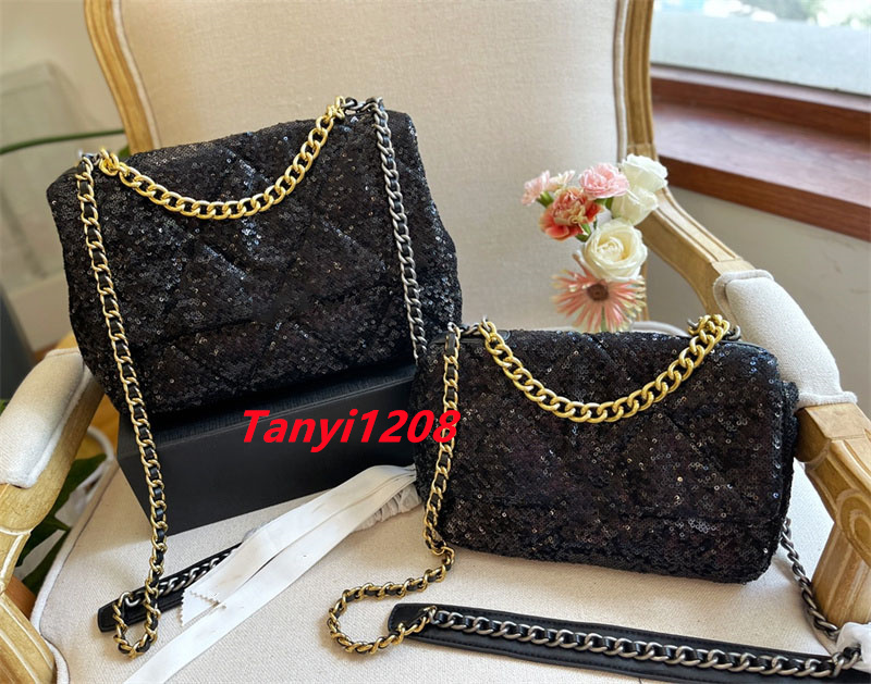 New Season CC 19 Shoulder Bags Designer Crossbody Messenger Bag Sequin Chain Lady Clutch Purse Fashion Channel Luxury Handbags Popular Wallet Top-level Workmanship, Pink
New Season CC 19 Shoulder Bags Designer Crossbody Messenger Bag Sequin Chain Lady Clutch Purse Fashion Channel Luxury Handbags Popular Wallet Top-level Workmanship, Pink