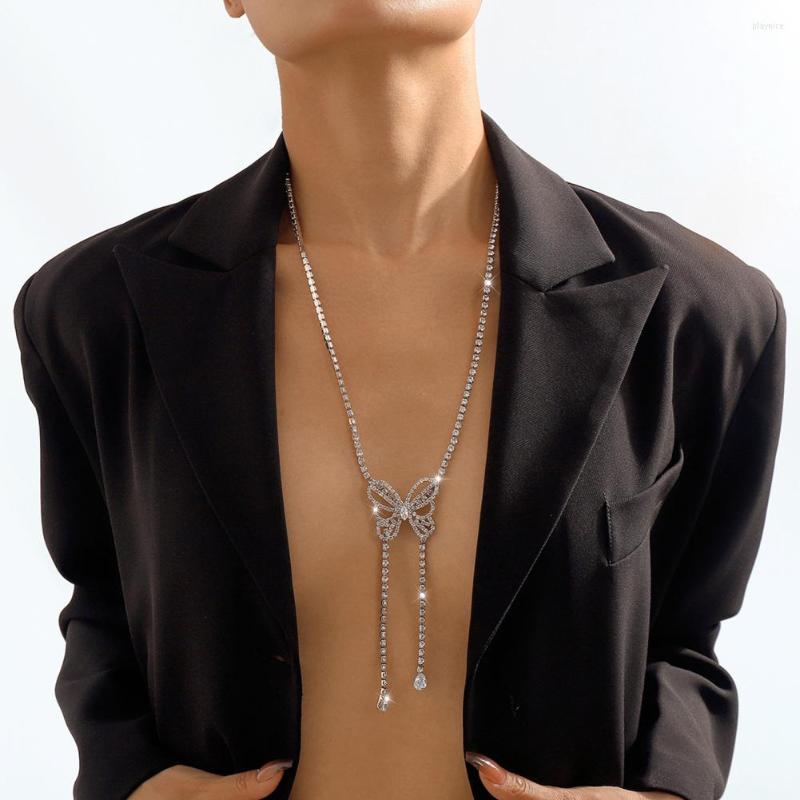 Pendant Necklaces Women Necklace Fashion Hypoallergenic Dual Tassels For Dating Adults