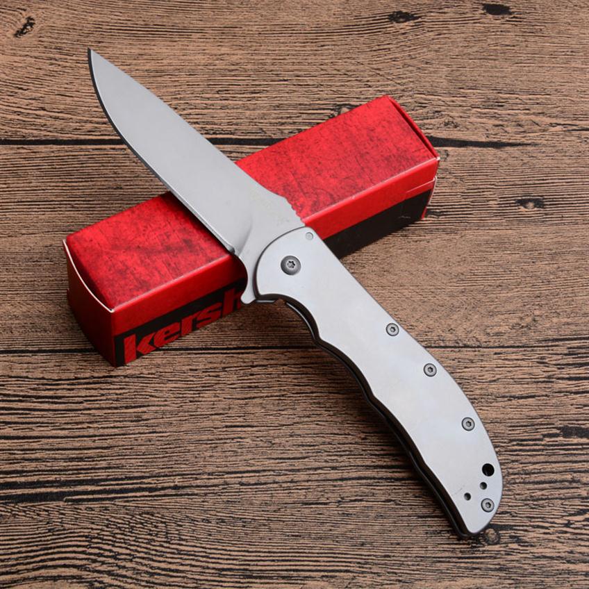 Kershaw 3655 Cryo Grey Titanium Tactical Folding Knife 8cr13mov Assisted Outdoor Hiking Camping Hunting Survival Pocket Utility EDC Too227F
Kershaw 3655 Cryo Grey Titanium Tactical Folding Knife 8cr13mov Assisted Outdoor Hiking Camping Hunting Survival Pocket Utility EDC Too227F