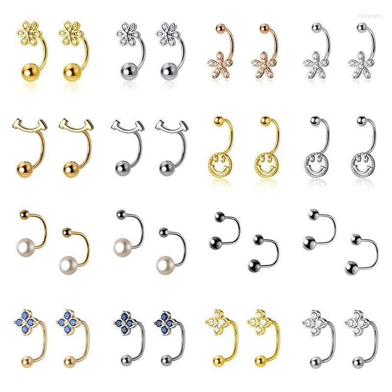 Stud Earrings INZAReal 925 Sterling Silver Zircon Geometric Round Bead 14K Gold For Fashion Women Party Trendy Fine JewelryStud Dale22
Stud Earrings INZAReal 925 Sterling Silver Zircon Geometric Round Bead 14K Gold For Fashion Women Party Trendy Fine JewelryStud Dale22