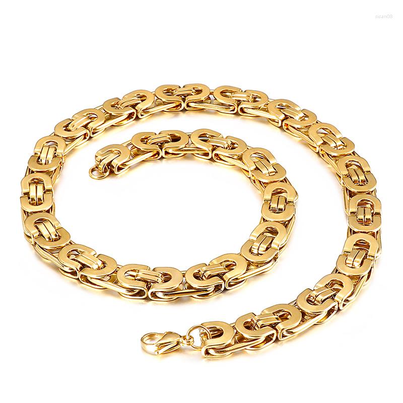 Chains 6/8/10mm Wide Hip Hop Punk Chain Necklace For Men Women Stainless Steel Chunky Choker Heavy Link Jewelry
Chains 6/8/10mm Wide Hip Hop Punk Chain Necklace For Men Women Stainless Steel Chunky Choker Heavy Link Jewelry