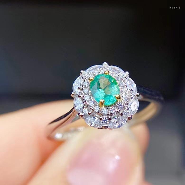Cluster Rings The Gift For Birthday Emerald Ring Natural And Real 925 Sterling Silver Fine Jewelry
Cluster Rings The Gift For Birthday Emerald Ring Natural And Real 925 Sterling Silver Fine Jewelry