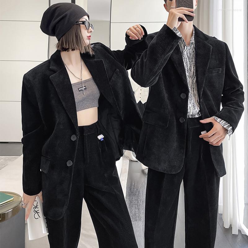 Men' Suits Spring Waffle Jacket Set Blazers Trousers Stylish Two Buttons Tuxedo Suit Dress Streetwear Brand Stage Prom, Black
Men' Suits Spring Waffle Jacket Set Blazers Trousers Stylish Two Buttons Tuxedo Suit Dress Streetwear Brand Stage Prom, Black