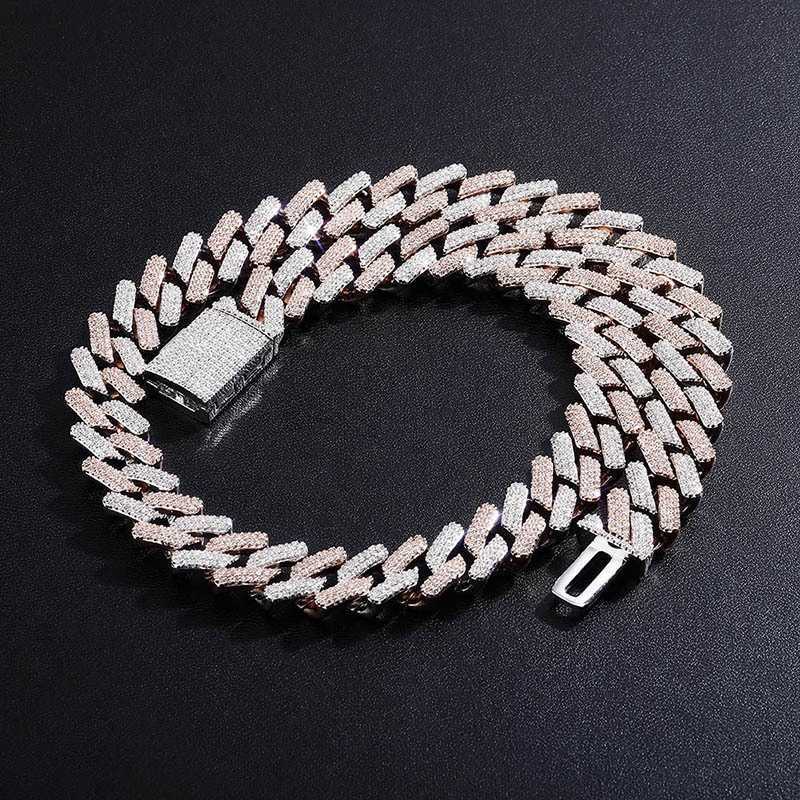 Hiphop Bling Jewelry 16mm Diamond Iced Out Collana 18k Cuban Link Chain Necklace Rapper 18 Inches for Men Women
Hiphop Bling Jewelry 16mm Diamond Iced Out Collana 18k Cuban Link Chain Necklace Rapper 18 Inches for Men Women