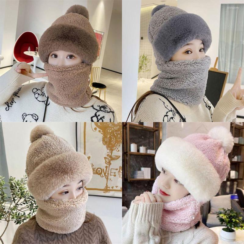 Berets Fashion Pure Color Beanies Caps Winter Warm Hat Plush Scarf Mask Set Casual Faux Fur Women, Pink
Berets Fashion Pure Color Beanies Caps Winter Warm Hat Plush Scarf Mask Set Casual Faux Fur Women, Pink