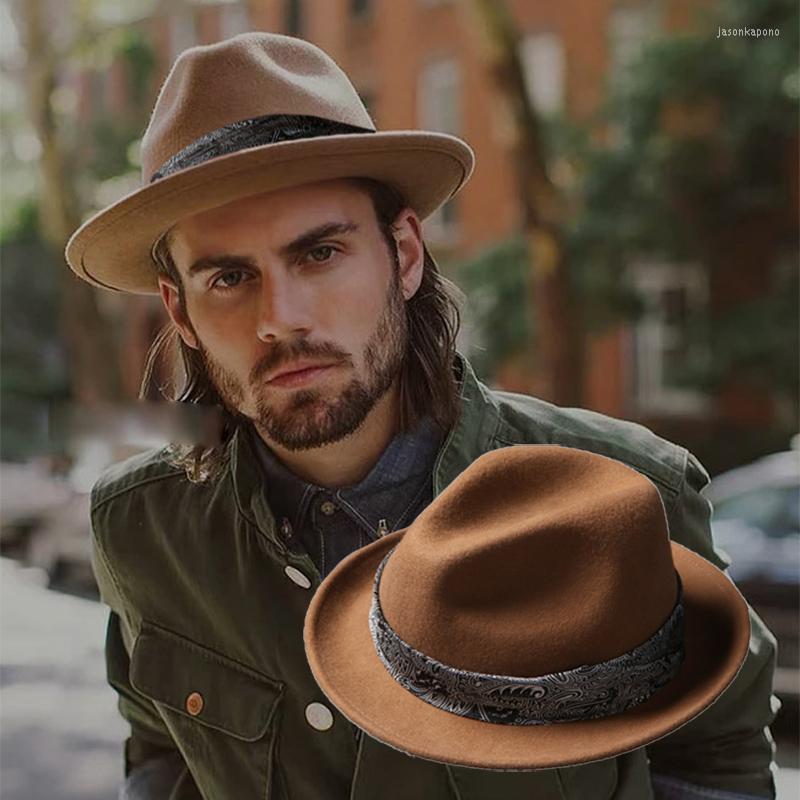 Berets Men's Hat Winter Warm Pure Wool Top Vintage Fedora Women Autumn Gentleman Anglish Ribbon Jazz LM09, Black
Berets Men's Hat Winter Warm Pure Wool Top Vintage Fedora Women Autumn Gentleman Anglish Ribbon Jazz LM09, Black