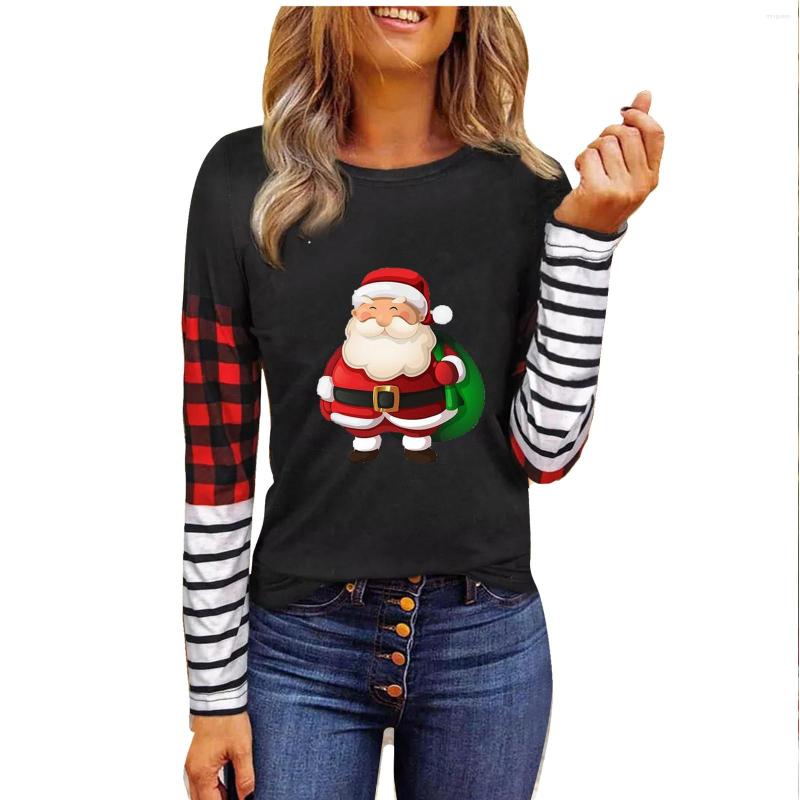 Women' T Shirts Women' Christmas Long Sleeve Top Fashion O Neck Tops Casual Print Blouse Winter Clothes Women Blusas Mujer De Moda, Black
Women' T Shirts Women' Christmas Long Sleeve Top Fashion O Neck Tops Casual Print Blouse Winter Clothes Women Blusas Mujer De Moda, Black