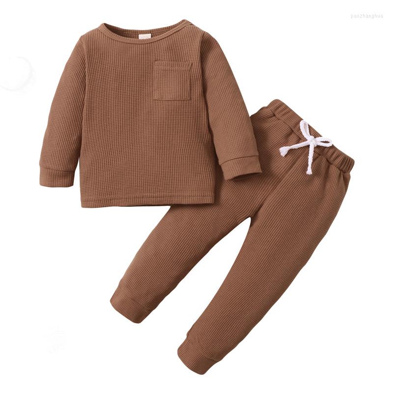 Clothing Sets 1-5 Years Boys Ribbed Pants Set Long Sleeve Tops Lace Up Waist Outfits For Kids Spring Fall, Picture shown
Clothing Sets 1-5 Years Boys Ribbed Pants Set Long Sleeve Tops Lace Up Waist Outfits For Kids Spring Fall, Picture shown