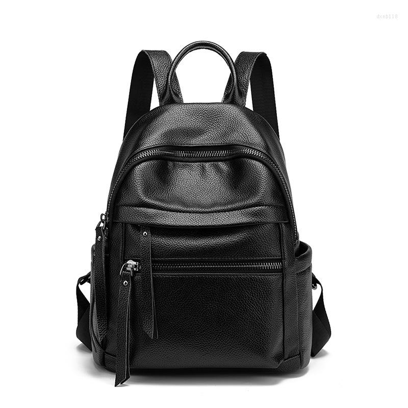 School Bags RanHuang 2023 Fashion Women's Soft Leather Backpack High Quality Teenage Girls Casual Travel Rucksacks B049, Black
School Bags RanHuang 2023 Fashion Women's Soft Leather Backpack High Quality Teenage Girls Casual Travel Rucksacks B049, Black