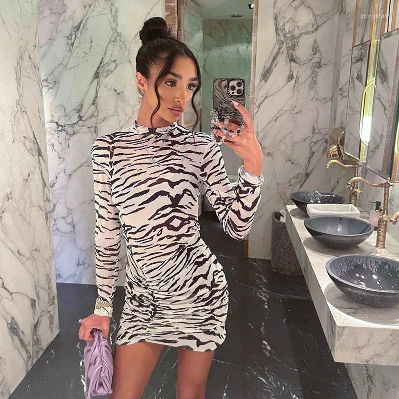 Casual Dresses Zoctuo Elegant Women Long Sleeve Zabra Mesh See Through Bodycon Streetwear Mini Dress 2023 Autumn Clothes Vestidos, Stripe
Casual Dresses Zoctuo Elegant Women Long Sleeve Zabra Mesh See Through Bodycon Streetwear Mini Dress 2023 Autumn Clothes Vestidos, Stripe