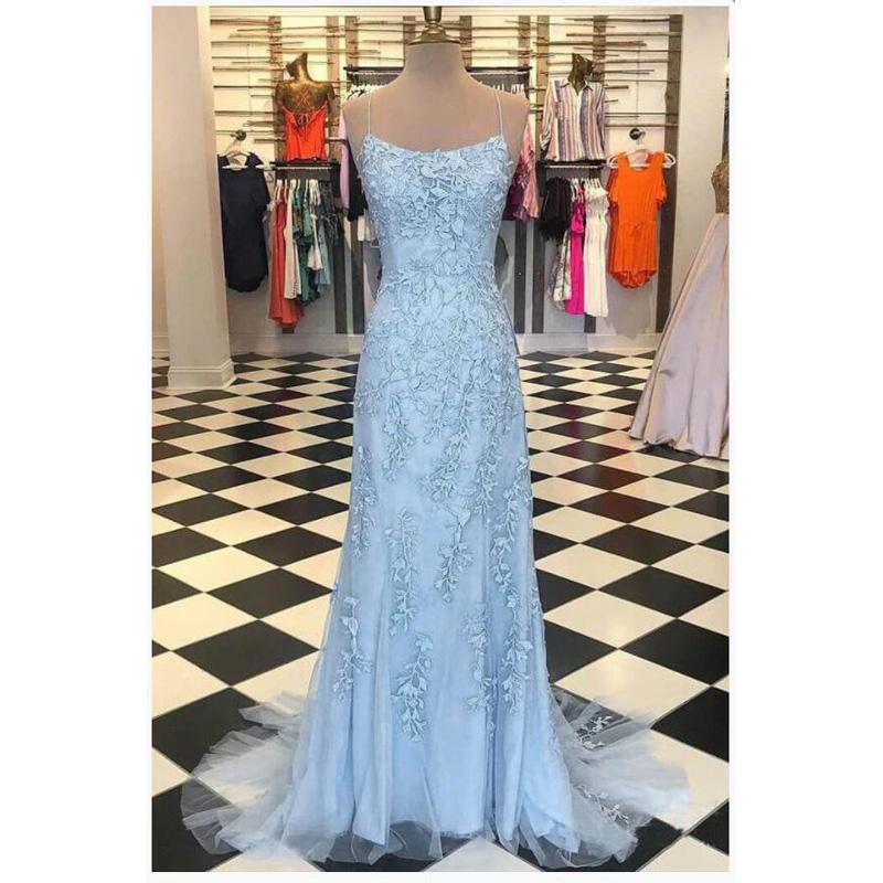 Party Dresses Sexy Spaghetti Backless Mermaid Evening Light Blue Pink Prom DressParty
Party Dresses Sexy Spaghetti Backless Mermaid Evening Light Blue Pink Prom DressParty