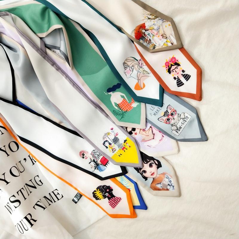 Scarves Narrow Decoration Female Scarf Small Neckerchief Waistband Hair Band Arm Bag Ribbon Women Skinny WomenScarves Shel22
Scarves Narrow Decoration Female Scarf Small Neckerchief Waistband Hair Band Arm Bag Ribbon Women Skinny WomenScarves Shel22