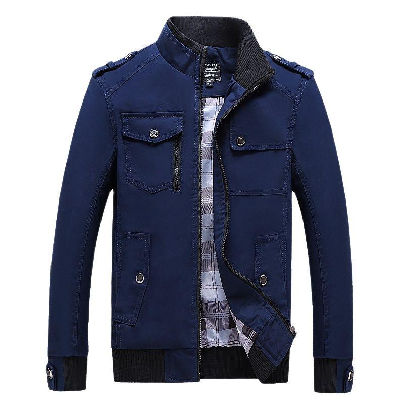 Men's Jackets Men Coat Stand Collar Zipper Slim Jacket For Clothing Streetwear Casual Cotton Mens Coats And ArmyGreen, Khaki
Men's Jackets Men Coat Stand Collar Zipper Slim Jacket For Clothing Streetwear Casual Cotton Mens Coats And ArmyGreen, Khaki