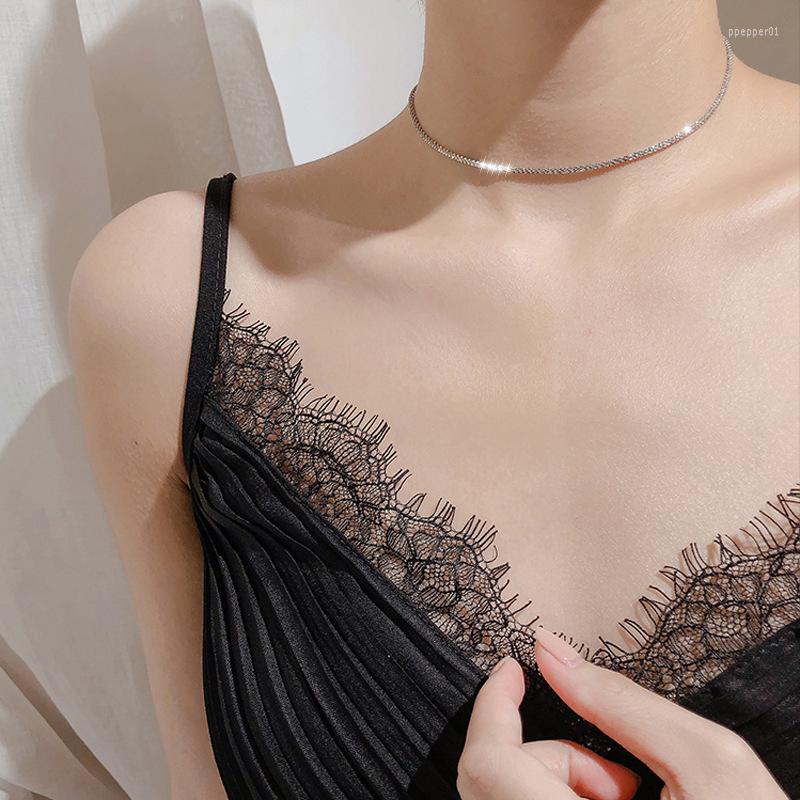 Pendant Necklaces Fashion Concise Design Star Chain For Women Romantic Ladies Valentine Gifts Elegant Charming Sliver Choker Necklace
Pendant Necklaces Fashion Concise Design Star Chain For Women Romantic Ladies Valentine Gifts Elegant Charming Sliver Choker Necklace