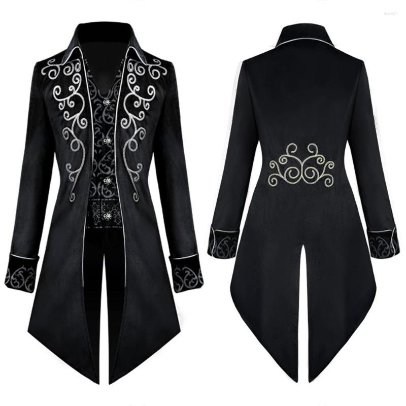 Men's Trench Coats Vintage Frock Outfit Coat For Men Medieval Victorian Costume Tuxedo Gentlema Tailcoat Gothic Steampunk VD1735, Wine red
Men's Trench Coats Vintage Frock Outfit Coat For Men Medieval Victorian Costume Tuxedo Gentlema Tailcoat Gothic Steampunk VD1735, Wine red