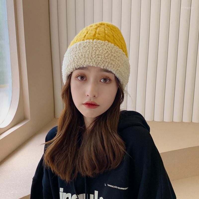 Beanies Beanie/Skull Caps 2023 Women's Winter Hat Lamb Woolt Female Fashion Hats Knitted Soft Striped Cashmere Beanie Panama Delm22, Yellow
Beanies Beanie/Skull Caps 2023 Women's Winter Hat Lamb Woolt Female Fashion Hats Knitted Soft Striped Cashmere Beanie Panama Delm22, Yellow