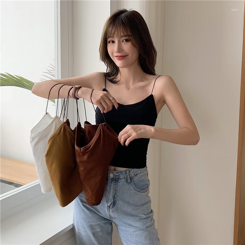 Women's Tanks Sexy Girl Vest Top 2023 Solid Color Simple Design Undercoat Padded Suspender Slim Backless Short HSJ2009, Black
Women's Tanks Sexy Girl Vest Top 2023 Solid Color Simple Design Undercoat Padded Suspender Slim Backless Short HSJ2009, Black
