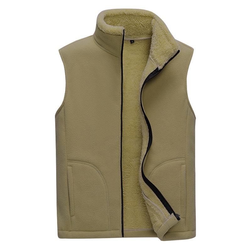 Men's Vests Double-Sided Plush Stand Collar Vest Youth Fleece Casual Warm 8XLMen's, Black
Men's Vests Double-Sided Plush Stand Collar Vest Youth Fleece Casual Warm 8XLMen's, Black