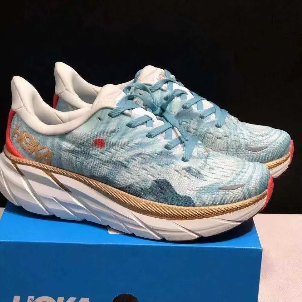 2023 One Height Hoka Increasing Clifton Shoes 8 Running Shoes Men's and Women's Outdoor Clifton8 Non Slip Lightweight Sneakers, Aqua blue
2023 One Height Hoka Increasing Clifton Shoes 8 Running Shoes Men's and Women's Outdoor Clifton8 Non Slip Lightweight Sneakers, Aqua blue