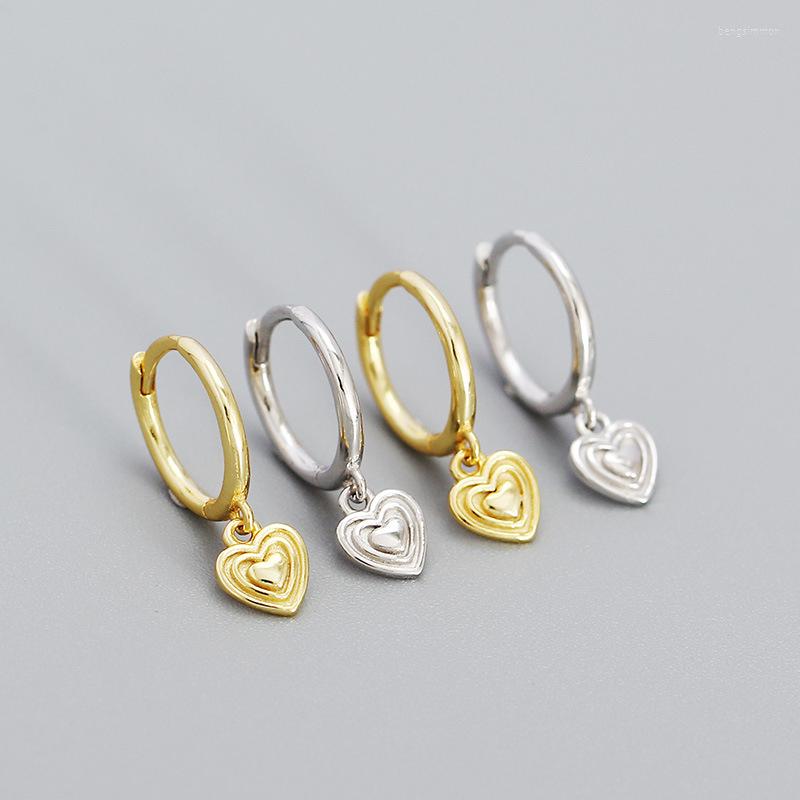 Dangle Earrings 925 Sterling Silver Romantic Simple Love Heart Drop For Women Bohemian Statement Gold Hoop Party Jewelry Gift AEZ165
Dangle Earrings 925 Sterling Silver Romantic Simple Love Heart Drop For Women Bohemian Statement Gold Hoop Party Jewelry Gift AEZ165