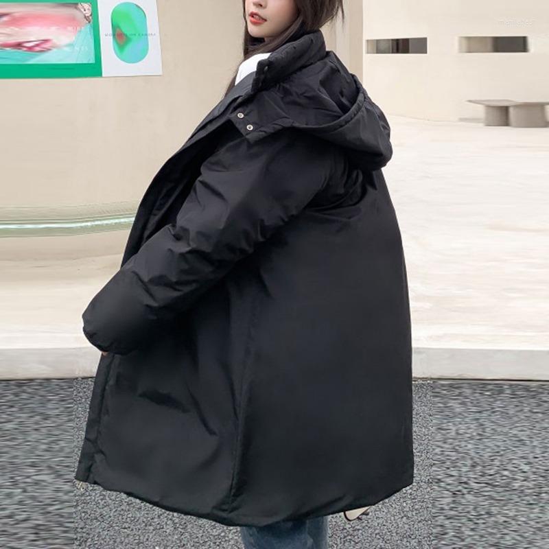 Women' Trench Coats Fashion Jacket Thicken Plus Velvet Parkas Loose Casual Coat Women Pure Color Outerwear Long Sleeve 2023 Winter Warm, Beige
Women' Trench Coats Fashion Jacket Thicken Plus Velvet Parkas Loose Casual Coat Women Pure Color Outerwear Long Sleeve 2023 Winter Warm, Beige