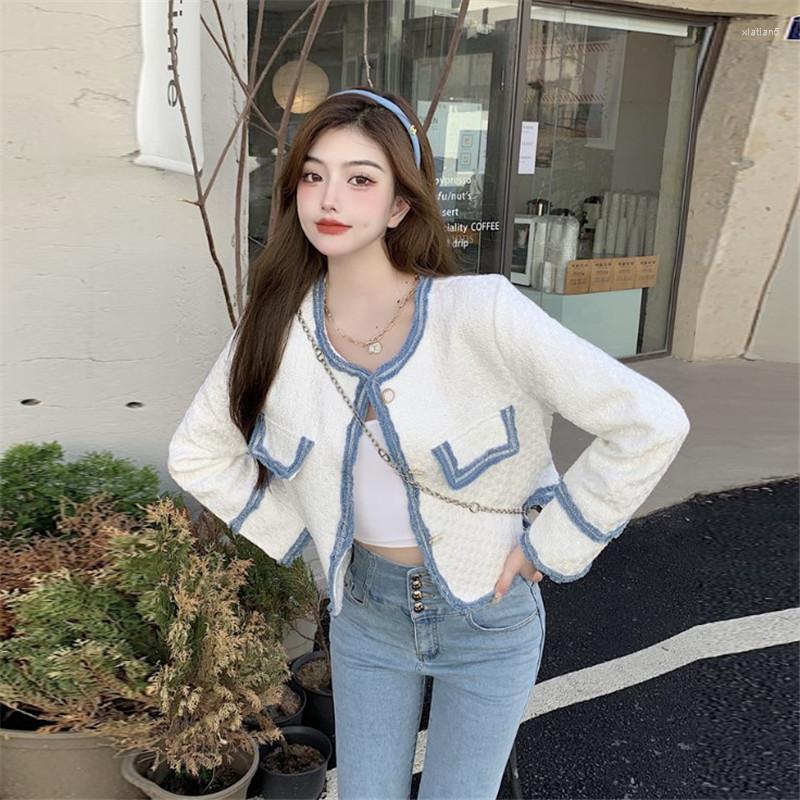 Women' Jackets Spring Fall Fashion Women Short Jacket Long Sleeve Elegant Lady Single Breast Coat Cardigan Slim O Neck Black White Outwear
Women' Jackets Spring Fall Fashion Women Short Jacket Long Sleeve Elegant Lady Single Breast Coat Cardigan Slim O Neck Black White Outwear