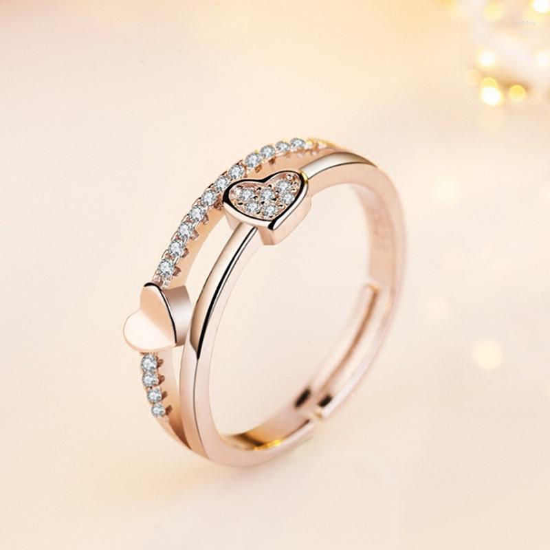 Wedding Rings Est Fashion Women Jewelry Plated Rhinestone Bling Heart Love Ring For Lover Christmas Gift 370351 Copper
Wedding Rings Est Fashion Women Jewelry Plated Rhinestone Bling Heart Love Ring For Lover Christmas Gift 370351 Copper