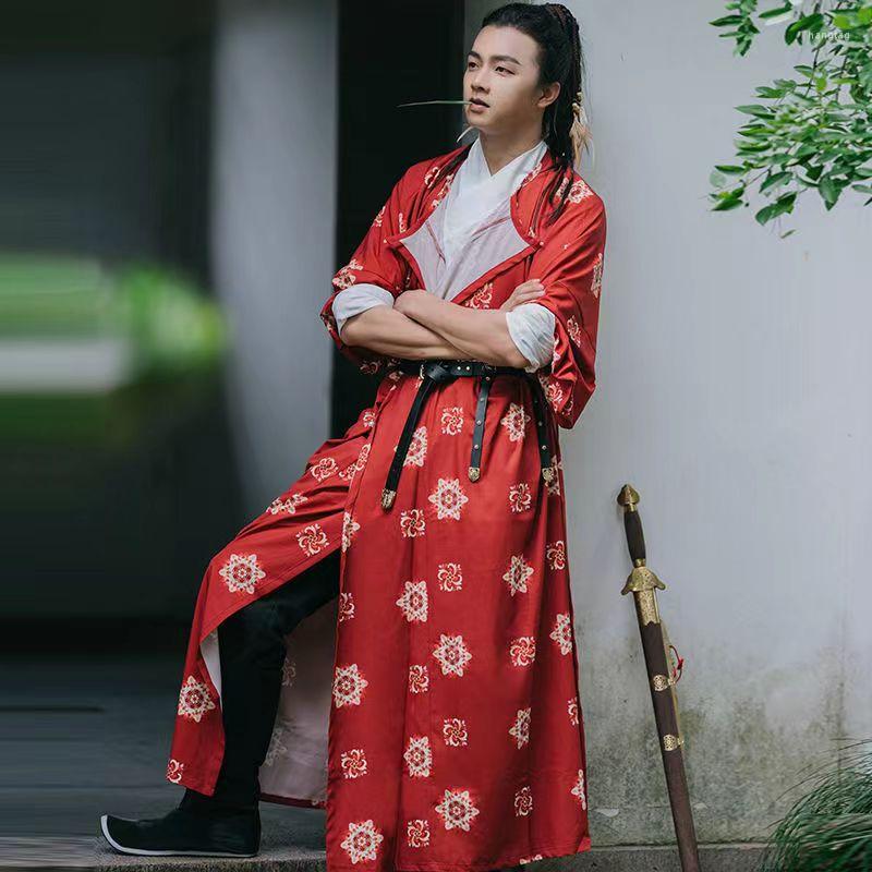 Stage Wear Chinese Drama Tang Dynasty Round Neck Long Robe Traditional Folk Dance Costumes Daily Hanfu Show Costume Men And Women, Purple robe and belt
Stage Wear Chinese Drama Tang Dynasty Round Neck Long Robe Traditional Folk Dance Costumes Daily Hanfu Show Costume Men And Women, Purple robe and belt