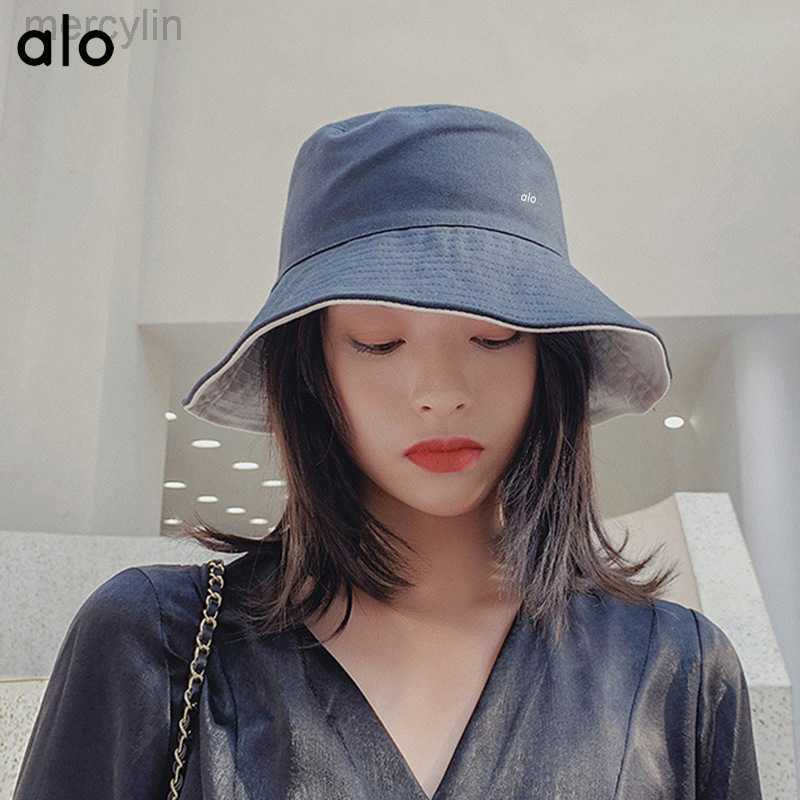 Designer Hats Alos Yoga Double-sided Fisherman's Hat Women's Sunscreen and Sunshade Are Versatile Spring and Summer Beach Folding Sun Hat, Blue
Designer Hats Alos Yoga Double-sided Fisherman's Hat Women's Sunscreen and Sunshade Are Versatile Spring and Summer Beach Folding Sun Hat, Blue