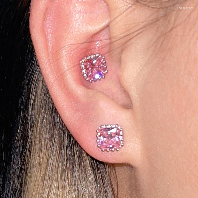 Stud Earrings Squares Pink Crystal For Women Ear Cartilage Piercing Flat Lobe Rook Tragus Chic Body Jewelry Girls KAE255
Stud Earrings Squares Pink Crystal For Women Ear Cartilage Piercing Flat Lobe Rook Tragus Chic Body Jewelry Girls KAE255