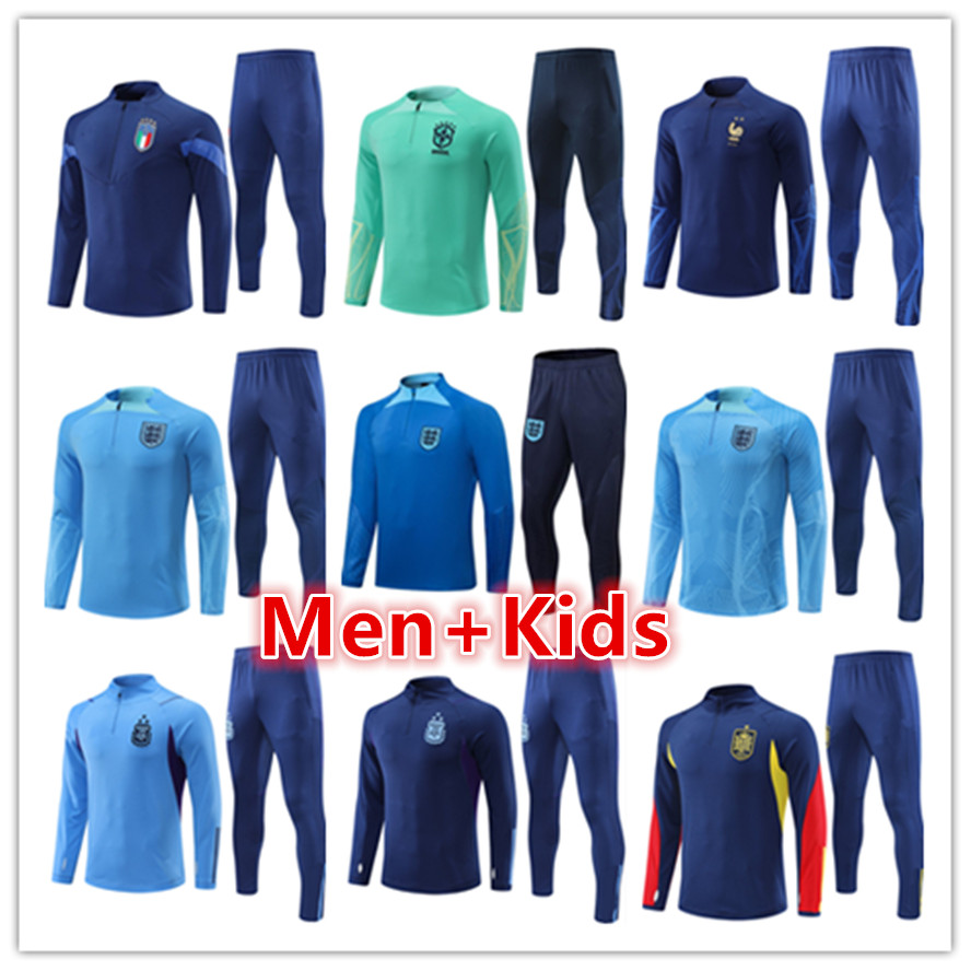 2022 2023 ENGLANDS men football tracksuit soccer training suit jacket set 22 23 kids mens jerseys tracksuits jogging kit survetement foot chandal tuta
2022 2023 ENGLANDS men football tracksuit soccer training suit jacket set 22 23 kids mens jerseys tracksuits jogging kit survetement foot chandal tuta