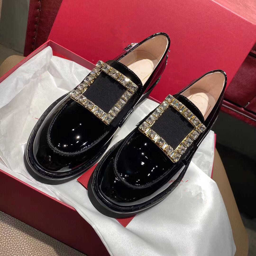 Shoes 2023 New Rhinestone Square Buckle Single Shoes Black leather Lefu Shoes Women's English style thick soles slip on small leather
Shoes 2023 New Rhinestone Square Buckle Single Shoes Black leather Lefu Shoes Women's English style thick soles slip on small leather