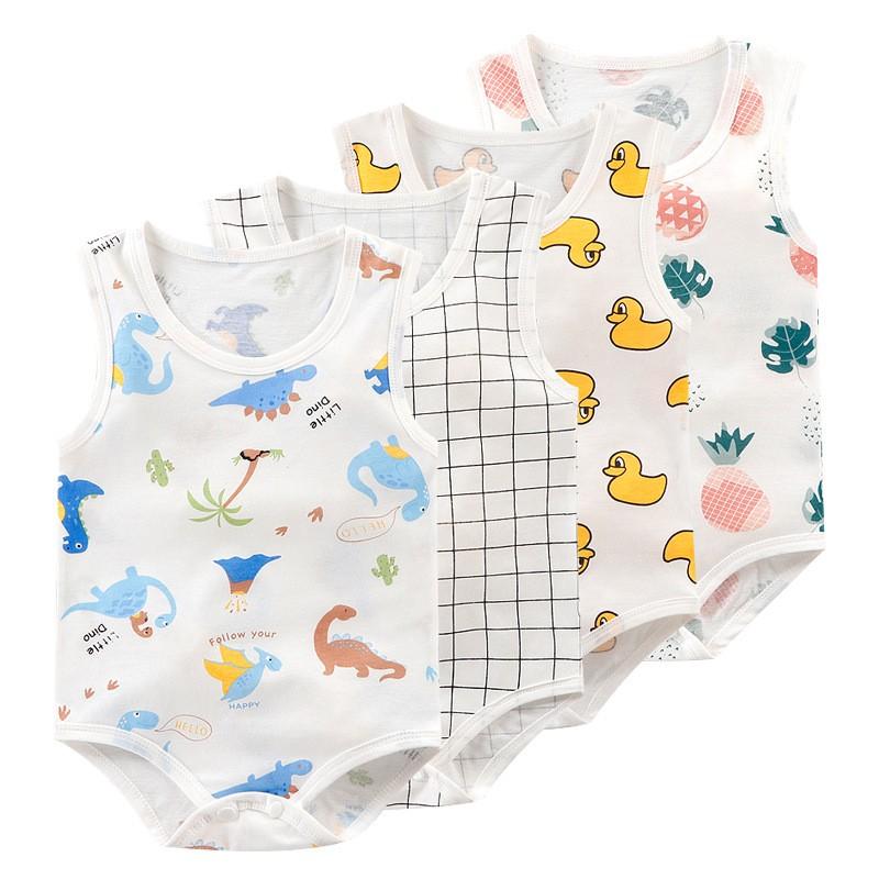 Rompers Summer Sleeveless Bodysuit For Born Baby Boys Jumpsuit Cotton Girls One-piece Climbing Suit Infant Costume, P24
Rompers Summer Sleeveless Bodysuit For Born Baby Boys Jumpsuit Cotton Girls One-piece Climbing Suit Infant Costume, P24