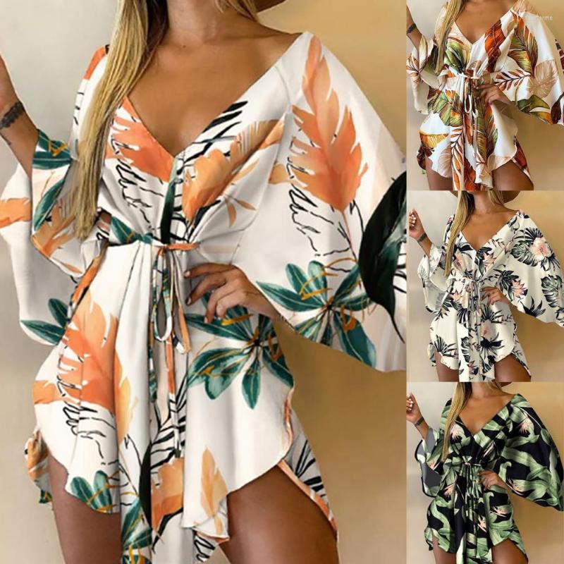 Casual Dresses Dress Beautiful Asymmetrical Hem Mini Soft Vacation V Neck Short Beachwear, White
Casual Dresses Dress Beautiful Asymmetrical Hem Mini Soft Vacation V Neck Short Beachwear, White